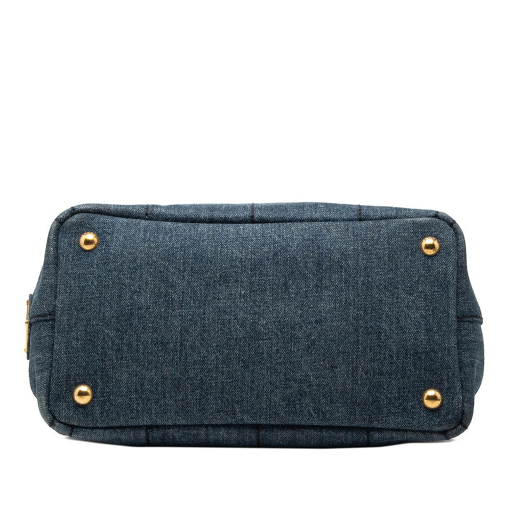 PRADA Blue Shoulder Bag - Picture 3 of 6